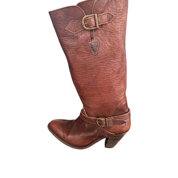 Frye Brown Leather Harness Boots
Women’s Size 9 Medium (9M) - Picture 5 of 8